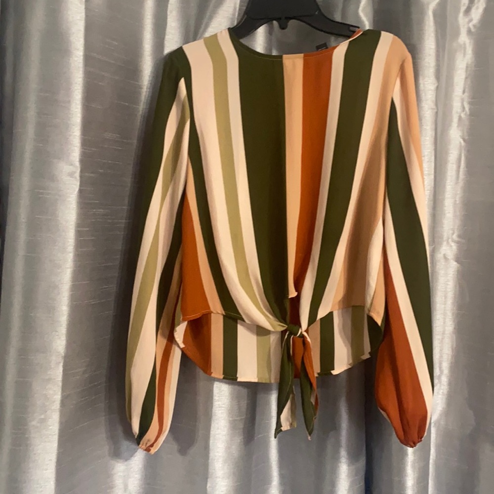 Long sleeve blouse